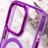 Чохол TPU Iris with MagSafe для Apple iPhone 14 Pro (6.1'') Фиолетовый (40297)