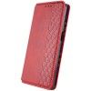 Шкіряний чохол книжка GETMAN Cubic (PU) для Samsung Galaxy A24 4G Червоний (41951)