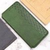 Шкіряний чохол книжка GETMAN Cubic (PU) для Xiaomi Poco F5 / Note 12 Turbo Зелений (43259)