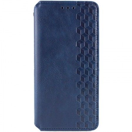 Шкіряний чохол книжка GETMAN Cubic (PU) для Xiaomi Poco F5 / Note 12 Turbo Синий (43262)