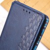 Шкіряний чохол книжка GETMAN Cubic (PU) для Xiaomi Redmi Note 12S Синій (40325)