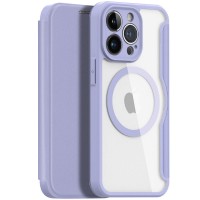 Чохол-книжка Dux Ducis Skin X Pro with MagSafe для Apple iPhone 13 Pro (6.1'') Пурпурный (40345)