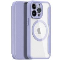Чохол-книжка Dux Ducis Skin X Pro with MagSafe для Apple iPhone 13 Pro Max (6.7'') Пурпурний (41171)