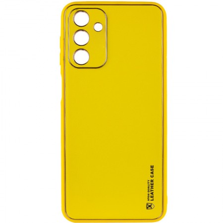 Шкіряний чохол Xshield для Samsung Galaxy A54 5G Жовтий (40363)