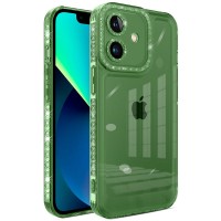 Чохол TPU Starfall Clear для Apple iPhone 11 (6.1'') Зелений (40388)