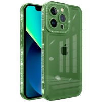 Чохол TPU Starfall Clear для Apple iPhone 13 Pro Max (6.7'') Зелёный (40418)