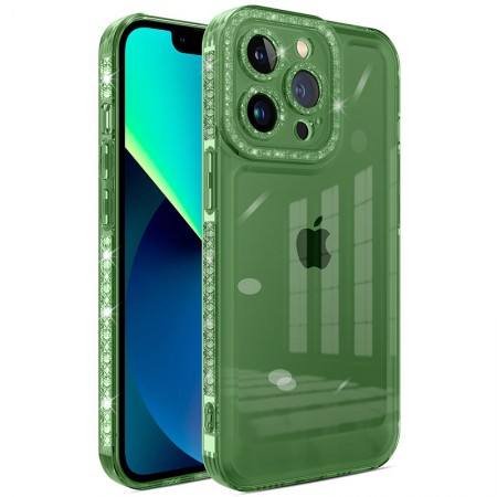Чохол TPU Starfall Clear для Apple iPhone 14 Pro (6.1'') Зелёный (40424)