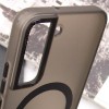 Чохол TPU Lyon frosted with MagSafe для Samsung Galaxy S22 Чорний (40443)