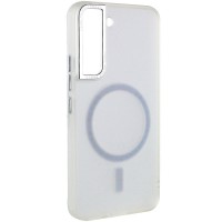 Чохол TPU Lyon frosted with MagSafe для Samsung Galaxy S22+ Белый (40447)