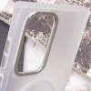 Чохол TPU Lyon frosted with MagSafe для Samsung Galaxy S22 Ultra Білий (40444)