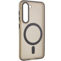 Чохол TPU Lyon frosted with MagSafe для Samsung Galaxy S23+ Черный (40456)