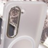 Чохол TPU Lyon frosted with MagSafe для Samsung Galaxy S23+ Білий (40458)