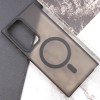 Чохол TPU Lyon frosted with MagSafe для Samsung Galaxy S23 Ultra Чорний (40452)
