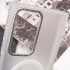 Чохол TPU Lyon frosted with MagSafe для Samsung Galaxy S23 Ultra Білий (40453)