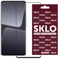 Захисне скло SKLO 3D (full glue) для Xiaomi 13 Чорний (40471)