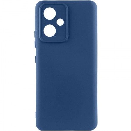 Чохол Silicone Cover Lakshmi Full Camera (A) для Xiaomi Redmi 12 Синий (42208)