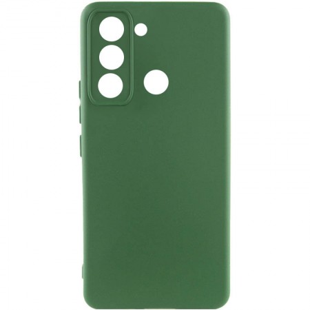 Чохол Silicone Cover Lakshmi Full Camera (A) для TECNO Spark 8C Зелёный (40537)