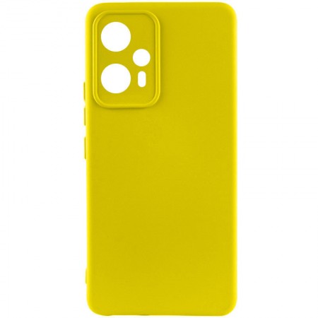 Чохол Silicone Cover Lakshmi Full Camera (A) для Xiaomi Poco F5 Жовтий (40545)