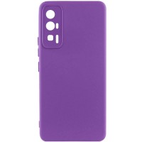 Чохол Silicone Cover Lakshmi Full Camera (A) для Xiaomi Poco F5 Pro Фиолетовый (40560)