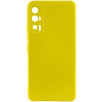 Чохол Silicone Cover Lakshmi Full Camera (A) для Xiaomi Poco F5 Pro Желтый (40554)