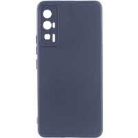 Чохол Silicone Cover Lakshmi Full Camera (A) для Xiaomi Poco F5 Pro Синий (40558)
