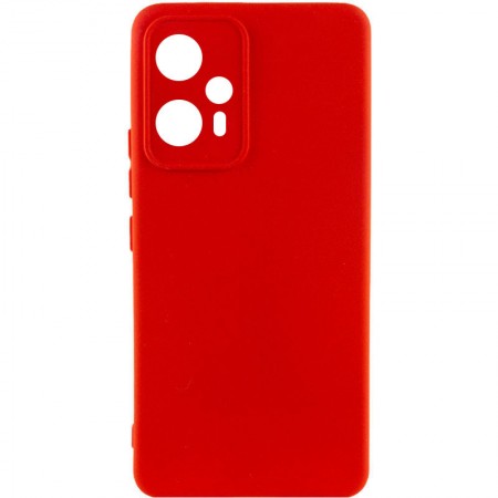Чохол Silicone Cover Lakshmi Full Camera (A) для Xiaomi Redmi Note 12T Pro Червоний (40565)