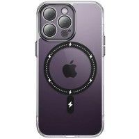 Чохол TPU+PC Colorful with MagSafe для Apple iPhone 12 Pro (6.1'') Черный (41206)