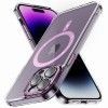 Чохол TPU+PC Colorful with MagSafe для Apple iPhone 12 Pro Max (6.7'') Розовый (41211)