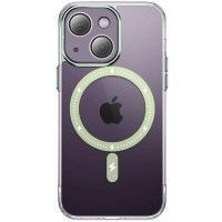 Чохол TPU+PC Colorful with MagSafe для Apple iPhone 13 (6.1'') Зелений (41215)
