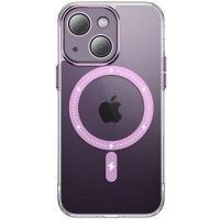 Чохол TPU+PC Colorful with MagSafe для Apple iPhone 13 (6.1'') Розовый (41214)