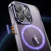 Чохол TPU+PC Colorful with MagSafe для Apple iPhone 13 Pro (6.1'') Пурпурный (41223)