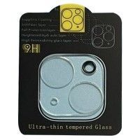 Захисне скло на камеру Full Block (тех.пак) для Apple iPhone 15 (6.1'') / 15 Plus (6.7'') Прозорий (41979)