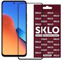Захисне скло SKLO 3D (full glue) для Xiaomi Redmi 12 Черный (42037)
