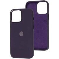 Чохол Silicone Case Metal Buttons (AA) для Apple iPhone 12 Pro Max (6.7'') Фиолетовый (41664)
