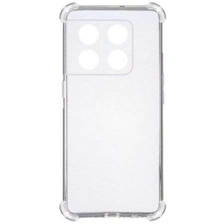 TPU чохол GETMAN Ease logo посилені кути для OnePlus 10T Прозрачный (41788)