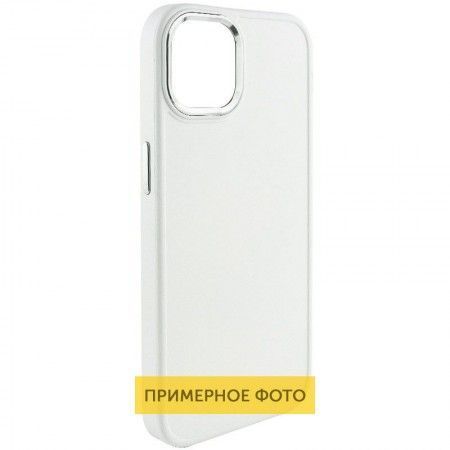 Шкіряний чохол Bonbon Leather Metal Style для Samsung Galaxy S23+ Білий (42251)