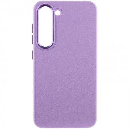 Шкіряний чохол Bonbon Leather Metal Style для Samsung Galaxy S23+ Сиреневый (43293)