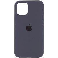 Чохол Silicone Case Full Protective (AA) для Apple iPhone 15 Pro (6.1'') Сірий (42542)