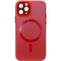 Чохол TPU+Glass Sapphire Midnight with MagSafe для Apple iPhone 11 Pro (5.8'') Красный (42568)