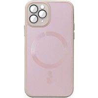 Чохол TPU+Glass Sapphire Midnight with MagSafe для Apple iPhone 11 Pro Max (6.5'') Розовый (42575)