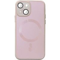 Чохол TPU+Glass Sapphire Midnight with MagSafe для Apple iPhone 13 (6.1'') Розовый (42607)