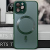 Чохол TPU+Glass Sapphire Midnight with MagSafe для Apple iPhone 13 Pro (6.1'') Зелёный (42615)