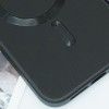 Шкіряний чохол Bonbon Leather Metal Style with MagSafe для Apple iPhone 11 (6.1'') Чорний (42307)