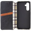 Шкіряний чохол книжка GETMAN Cubic (PU) для Samsung Galaxy M34 5G Черный (42085)