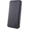 Шкіряний чохол книжка GETMAN Cubic (PU) для Samsung Galaxy M34 5G Черный (42085)
