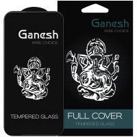 Захисне скло Ganesh (Full Cover) для Apple iPhone 15 (6.1'') Черный (42092)
