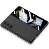 Шкіряний чохол GKK 360 + Glass з підставкою для Samsung Galaxy Z Fold5 Чорний (42900)