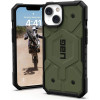 Ударостійкий чохол UAG Pathfinder with MagSafe для Apple iPhone 15 (6.1'') Зелёный (42142)