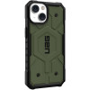 Ударостійкий чохол UAG Pathfinder with MagSafe для Apple iPhone 15 (6.1'') Зелёный (42142)