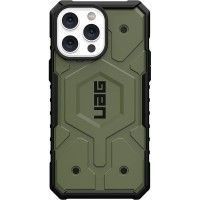 Ударостійкий чохол UAG Pathfinder with MagSafe для Apple iPhone 15 Pro (6.1'') Зелёный (42145)